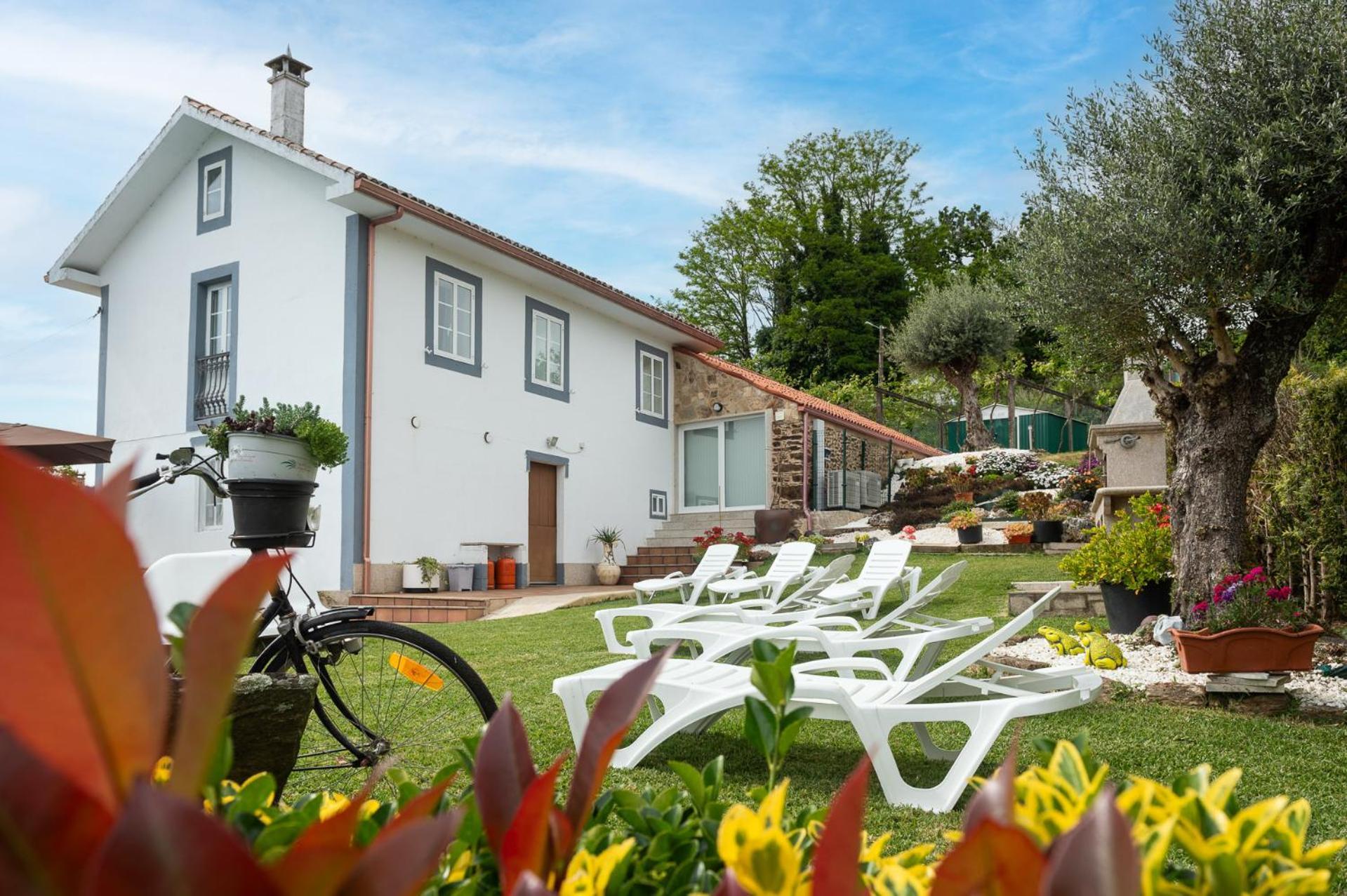 Casa Tarrio Con Piscina - Santiago De Compostela Villa Boqueixon Екстериор снимка