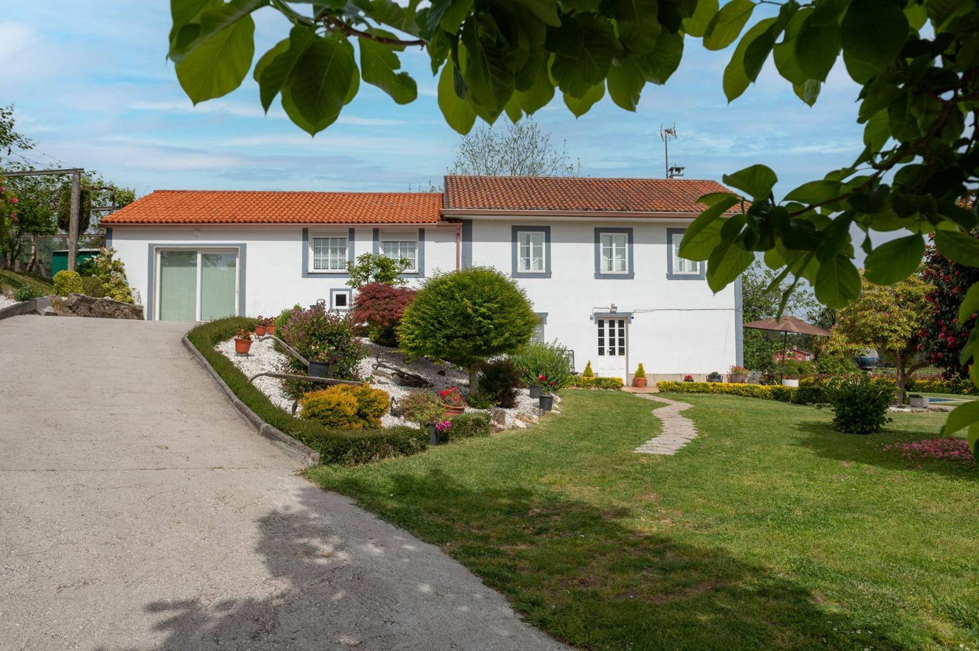 Casa Tarrio Con Piscina - Santiago De Compostela Villa Boqueixon Екстериор снимка
