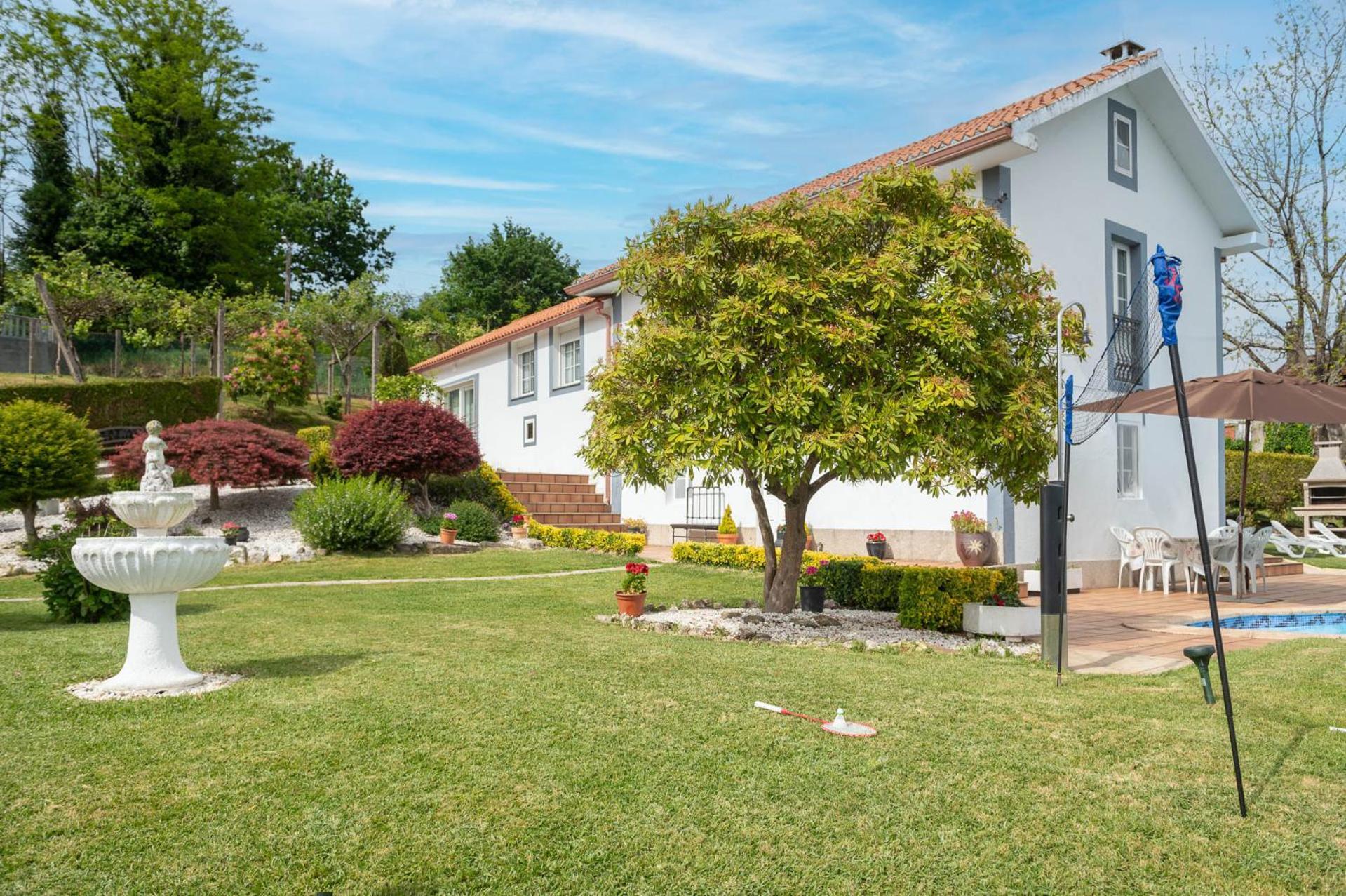 Casa Tarrio Con Piscina - Santiago De Compostela Villa Boqueixon Екстериор снимка