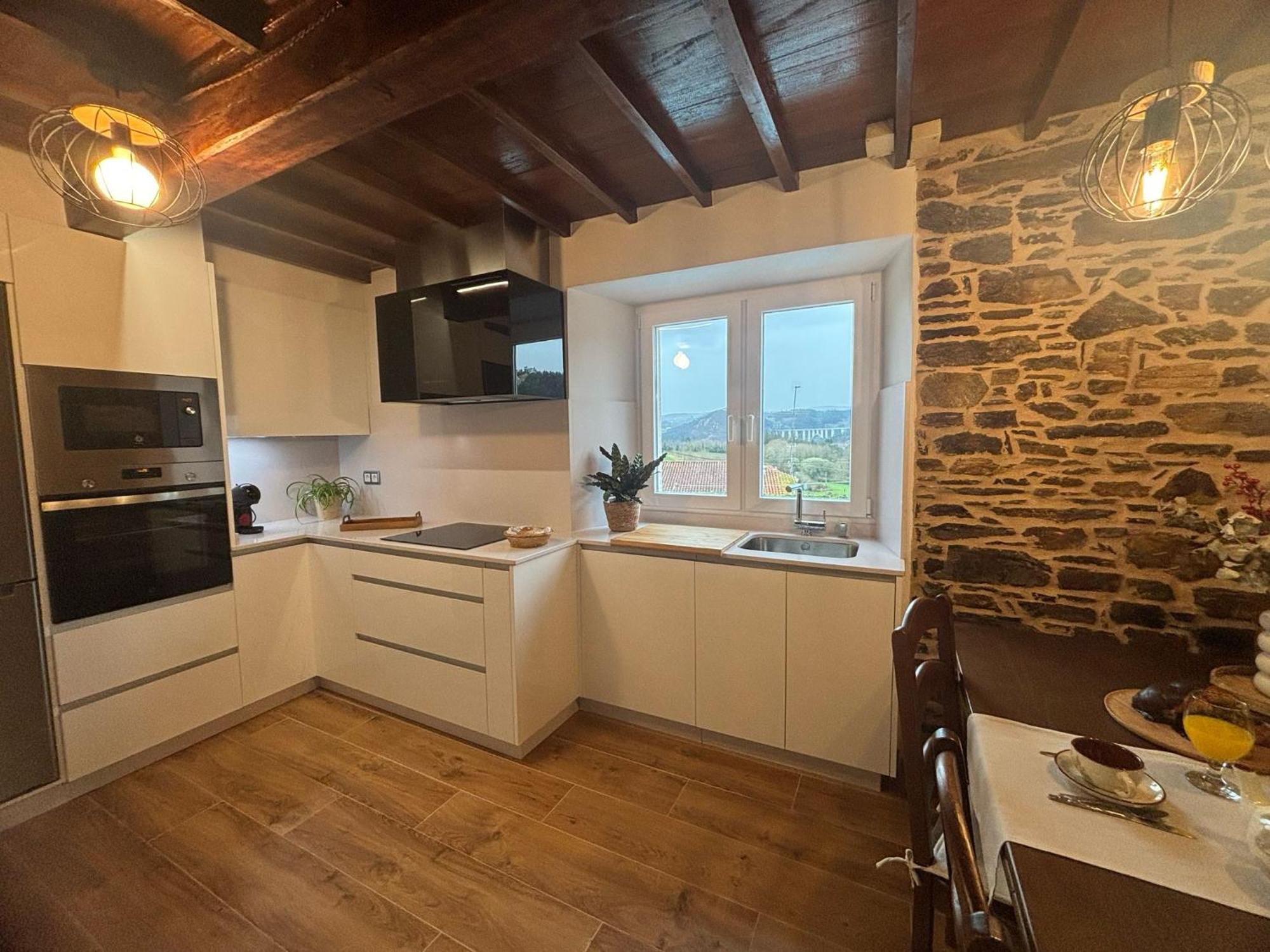 Casa Tarrio Con Piscina - Santiago De Compostela Villa Boqueixon Екстериор снимка