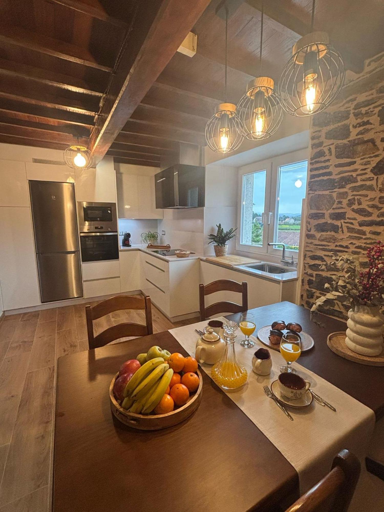 Casa Tarrio Con Piscina - Santiago De Compostela Villa Boqueixon Екстериор снимка